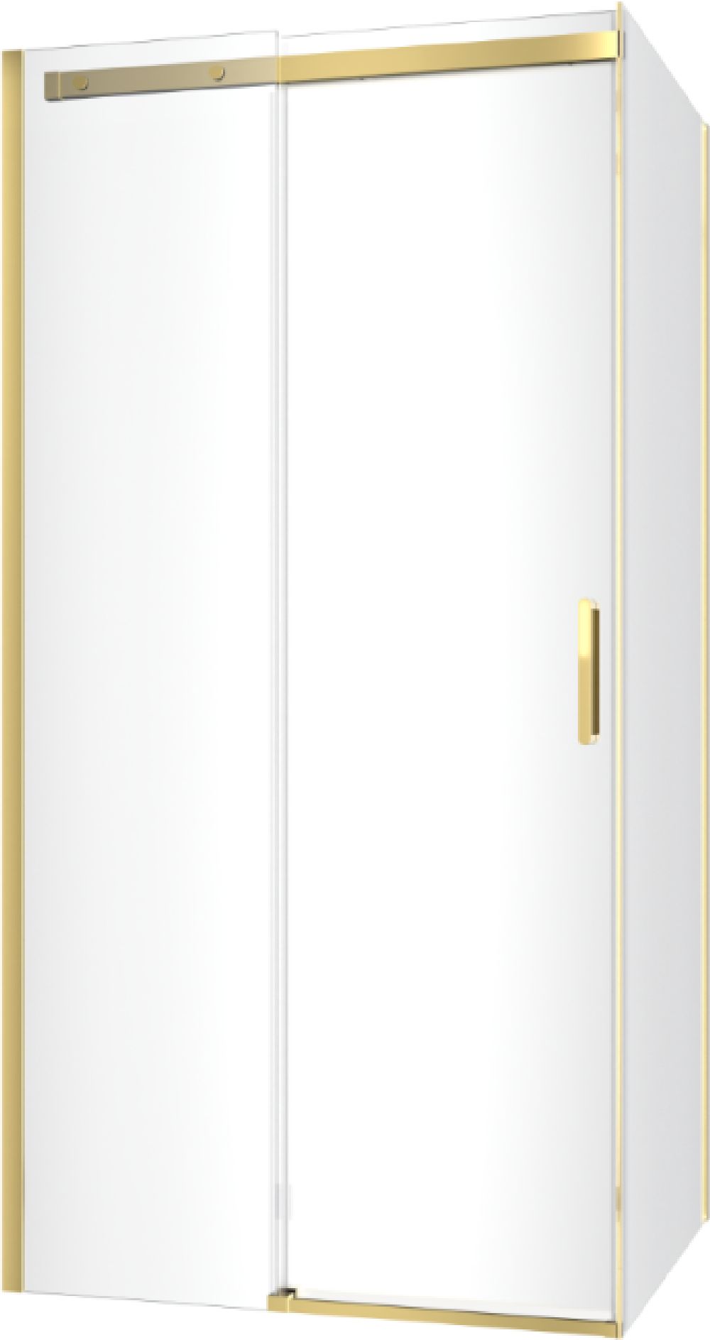 Súprava sprchové dvere Excellent Rols KAEX.2612.1000.LP1/2.GL, sprchová stena s dvierkami Excellent Rols KAEX.2606.900.LP.GL, KAEX.2612.1000.LP2/2.GL