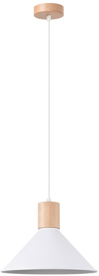 Sollux Lighting Jaga závesné svietidlo 1x15 W biela SL.1319