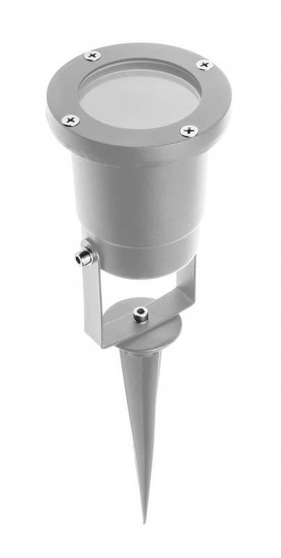 GTV Diego pozemná lampa 1x35 W sivá OS-DIEGOGU10-80