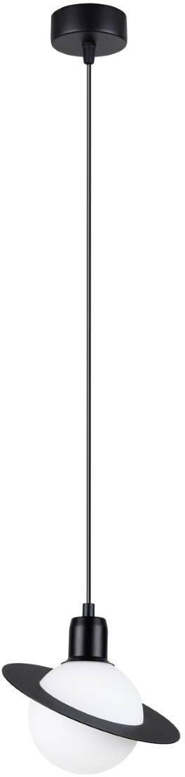 Sollux Lighting Hyperion závesné svietidlo 1x8 W biela-čierna SL.1358