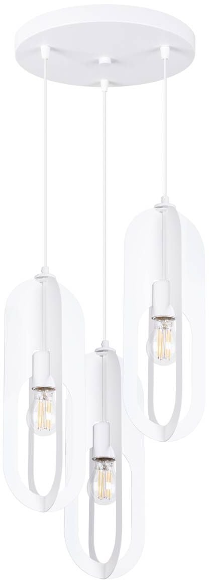 Sollux Lighting Nicus závesné svietidlo 3x15 W biela SL.1361