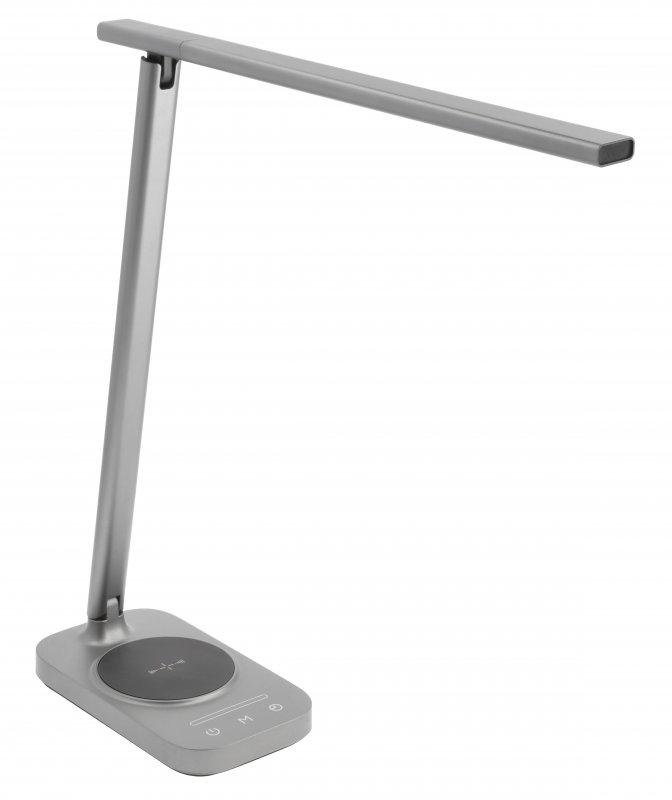 GTV Bressi stolová lampa 1x8 W sivá LB-BRE8W-15-DEC