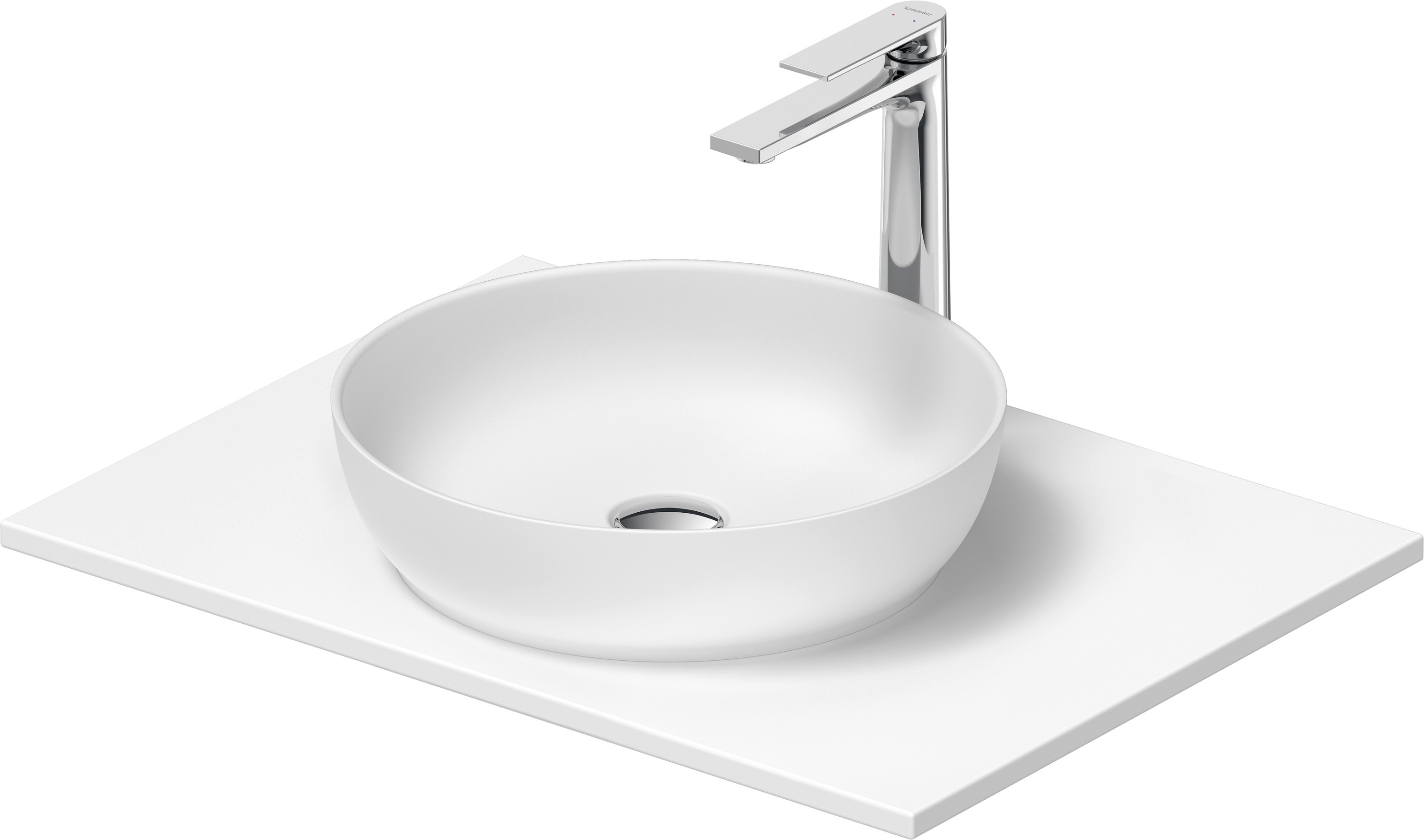 Duravit Sivida umývadlo s konzolou 68 cm biela 2680123200