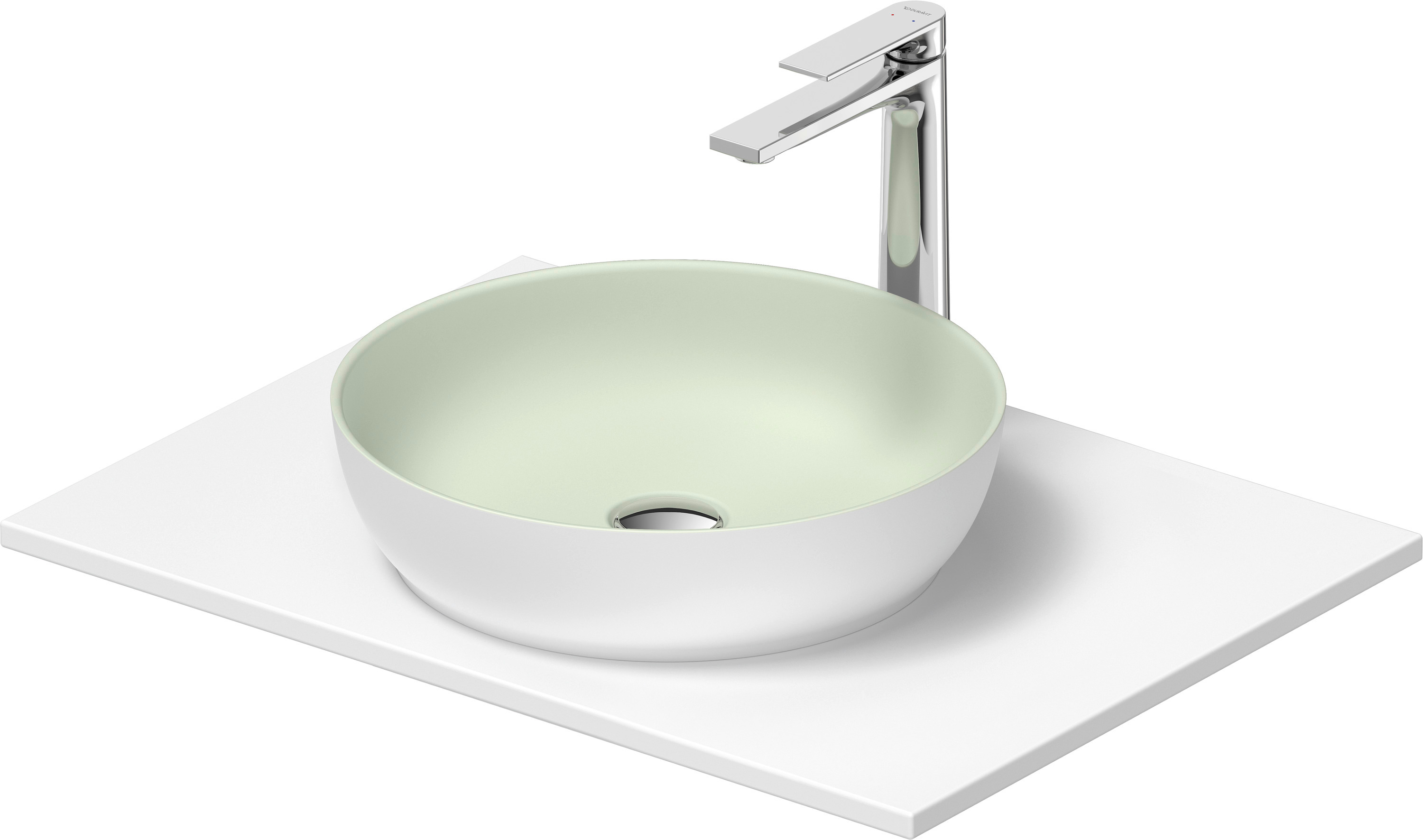 Duravit Sivida umývadlo s konzolou 68 cm biela 268012FG00