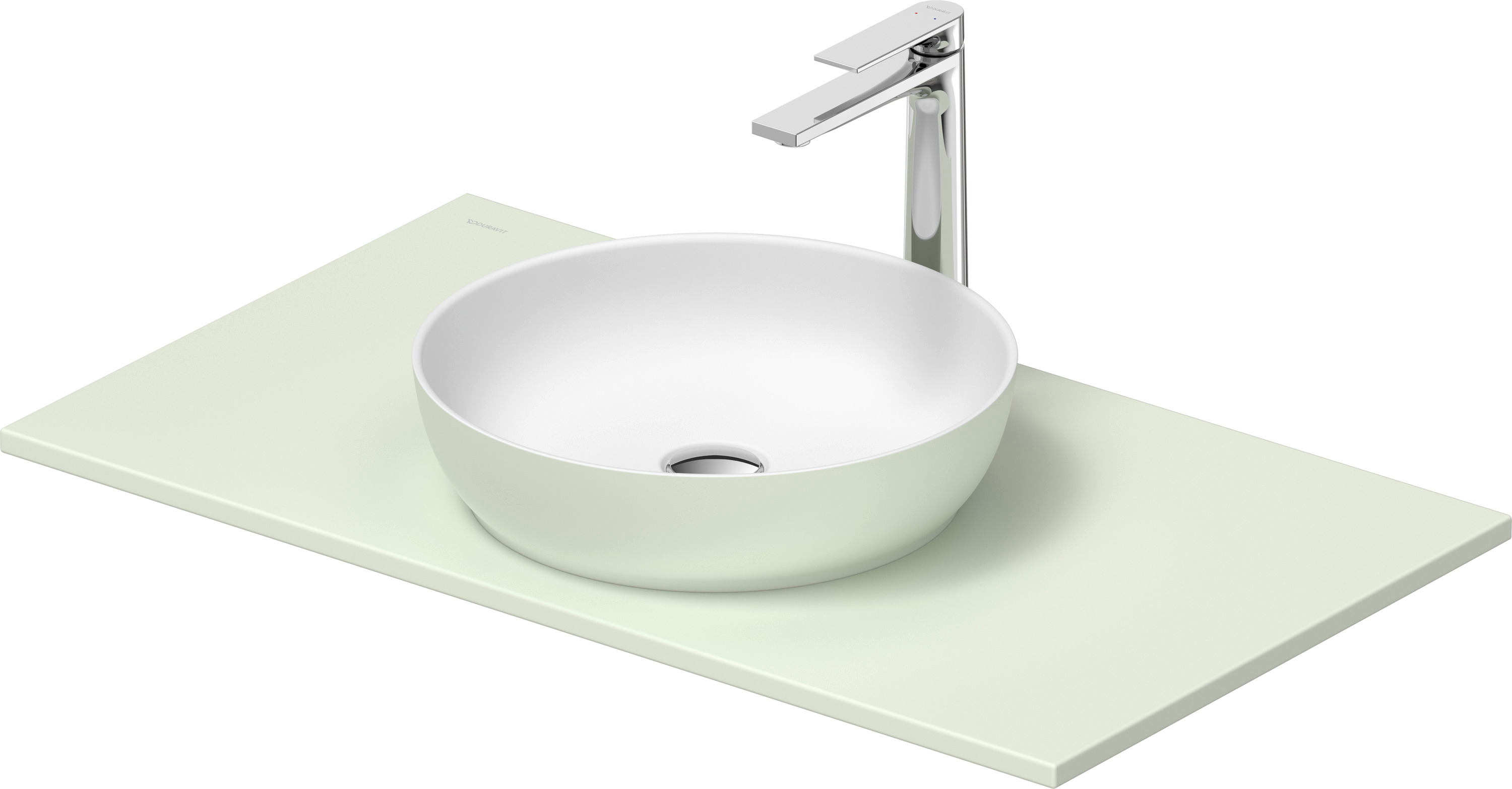 Duravit Sivida umývadlo s konzolou 88 cm zelená 268013FH00