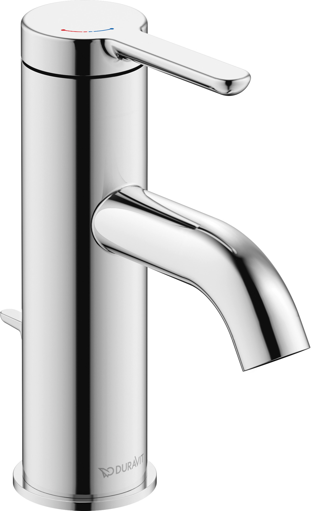 Duravit C.1 umývadlová batéria stojanková chrómová C11013001010