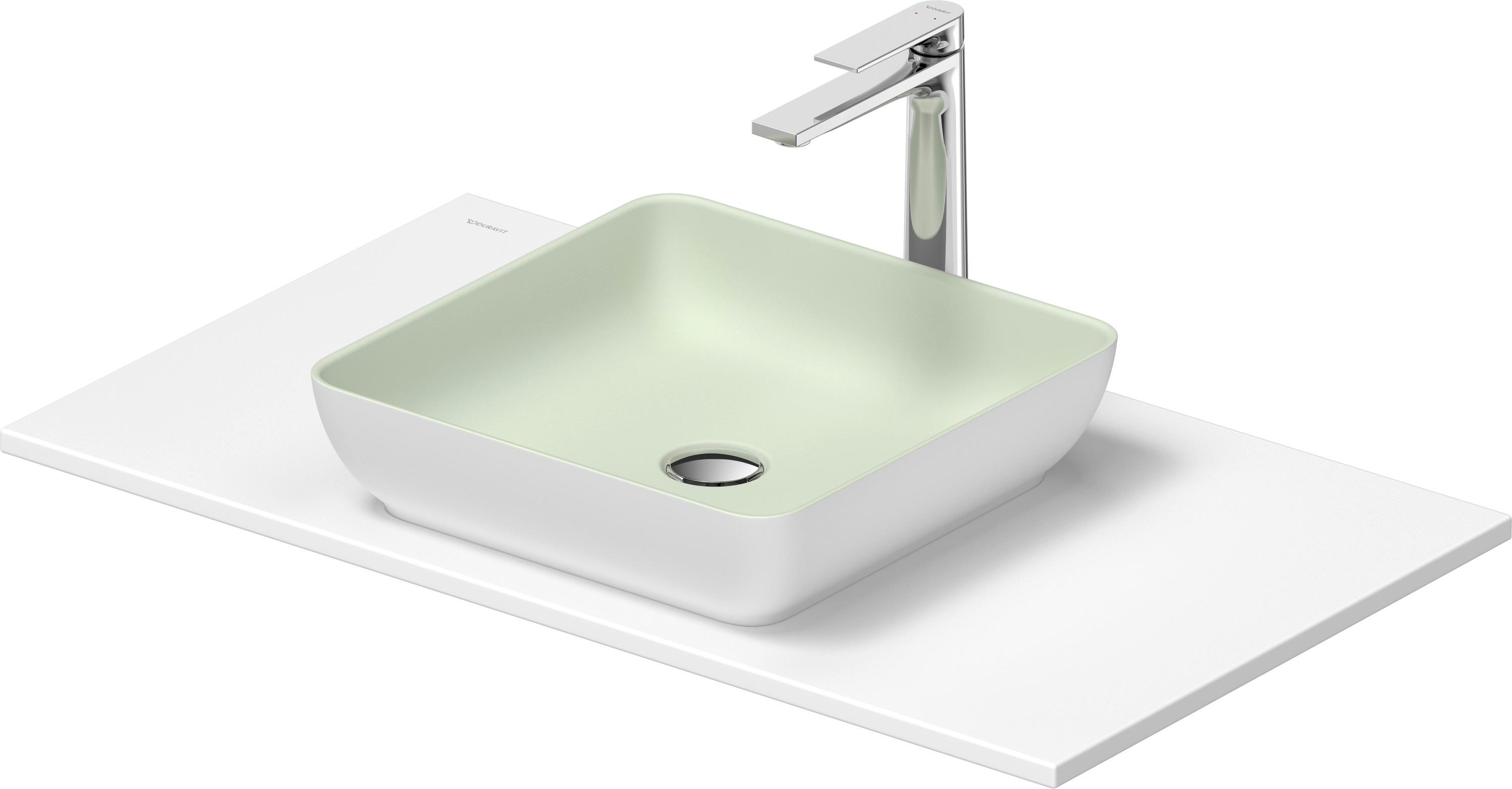 Duravit Sivida umývadlo s konzolou 88 cm biela 268018FG00