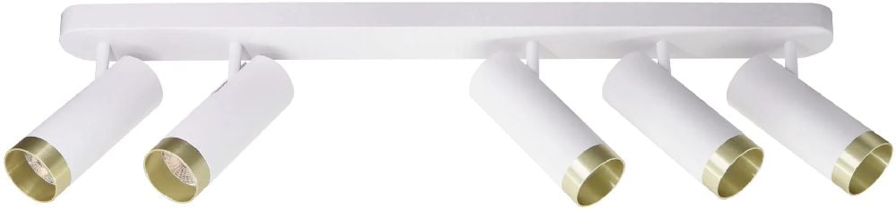 Goldlux Fado stropné svietidlo 5x10 W biela 326522