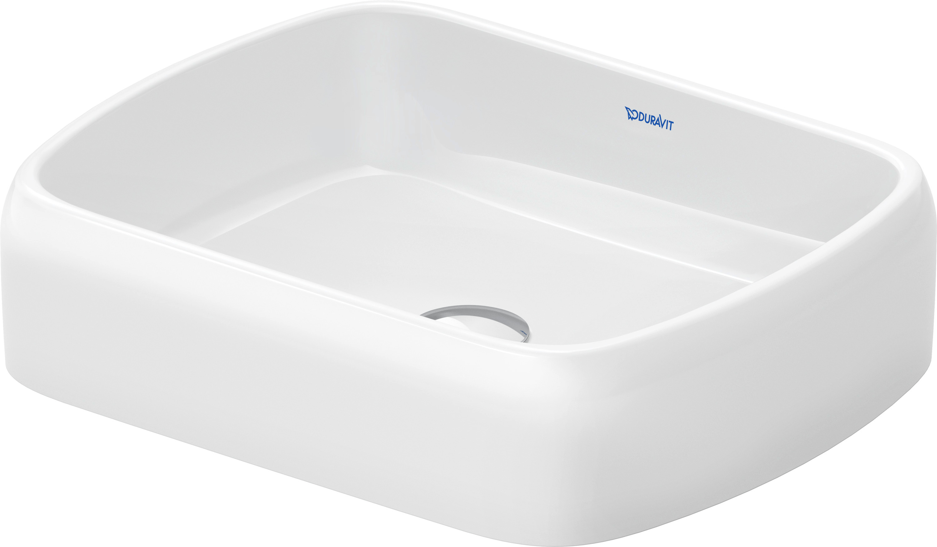 Duravit Qatego umývadlo 50x40 cm obdĺžnik pultové umývadlo biela 2384500079