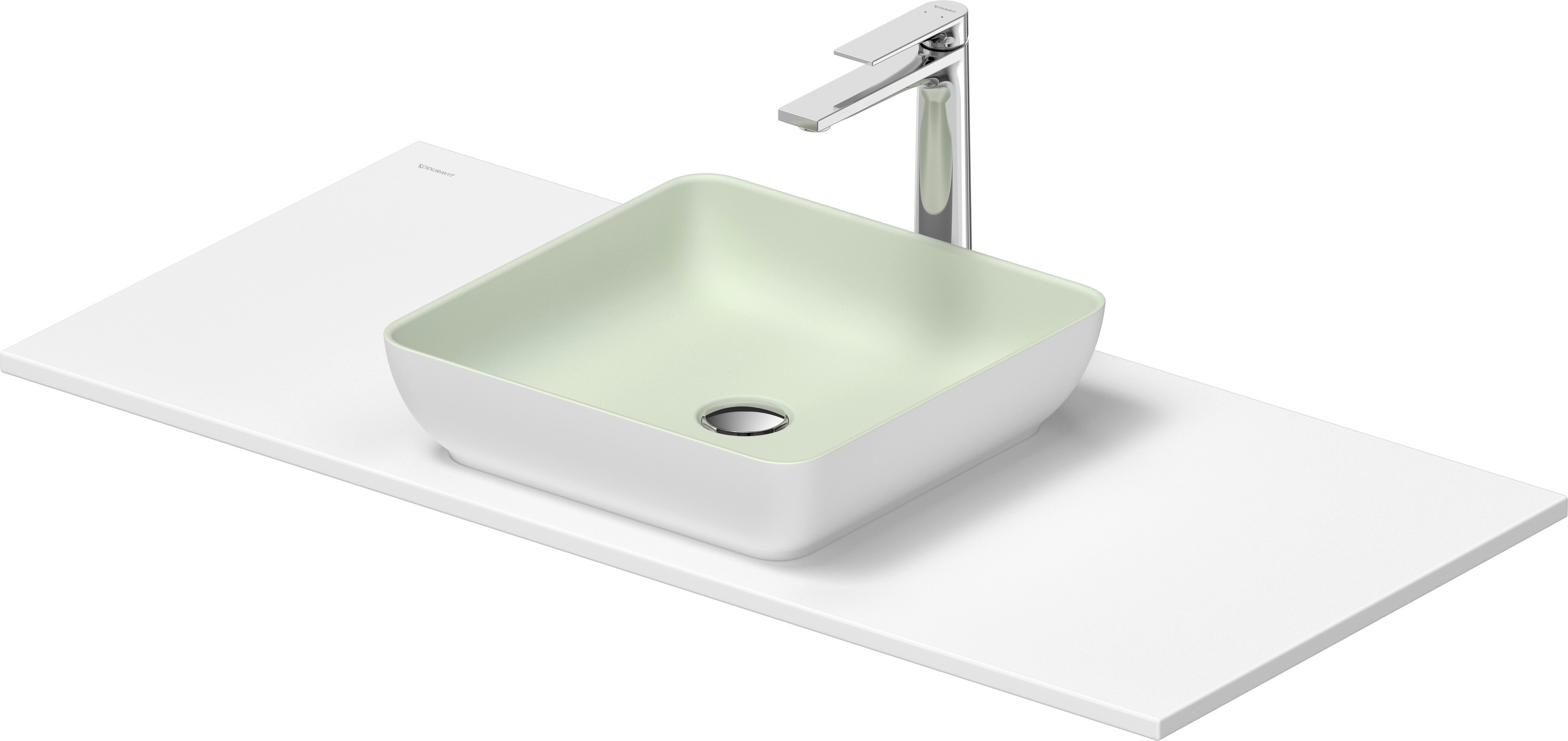 Duravit Sivida umývadlo s konzolou 108 cm biela 268019FG00