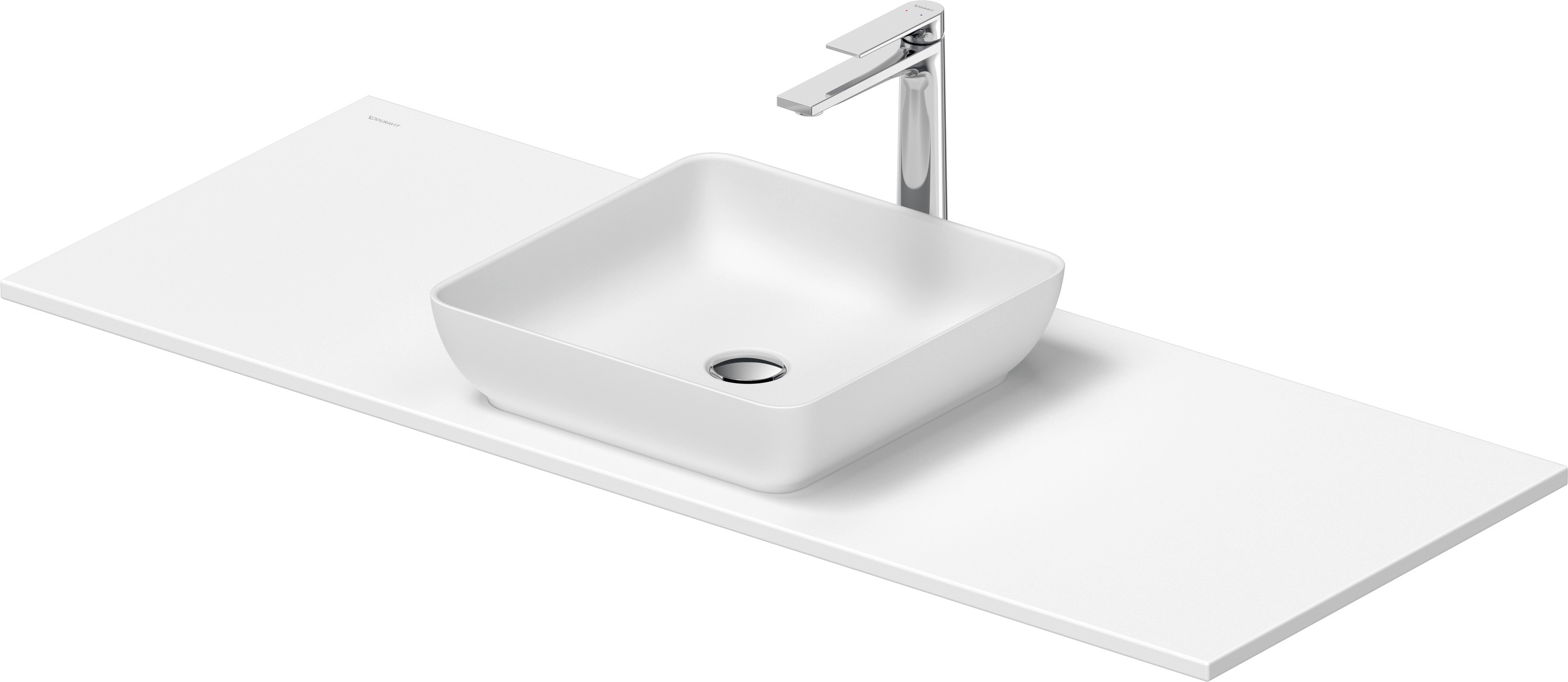 Duravit Sivida umývadlo s konzolou 128 cm biela 2680203200