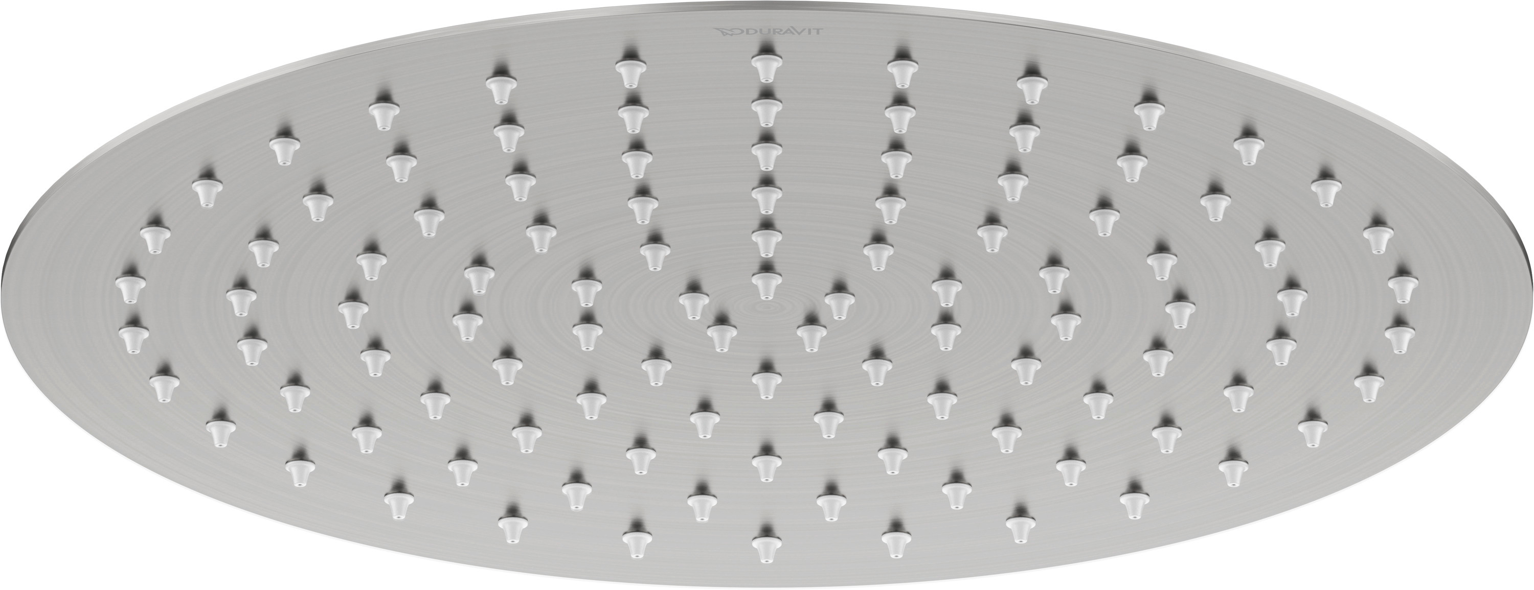 Duravit horná/hlavová sprcha 30x30 cm okrúhly oceľová UV0660020070
