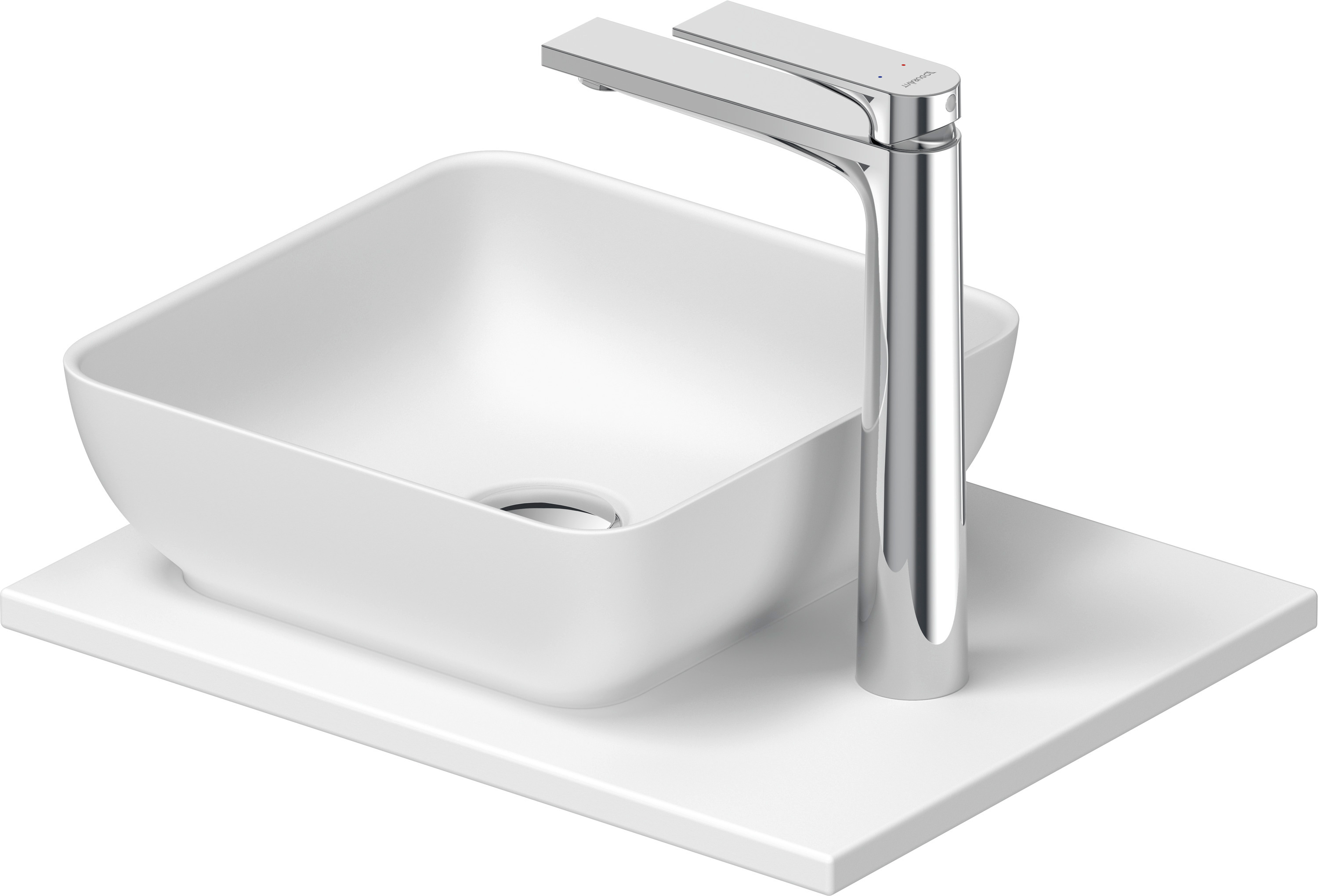 Duravit Sivida umývadlo s konzolou 41 cm biela 2680233200