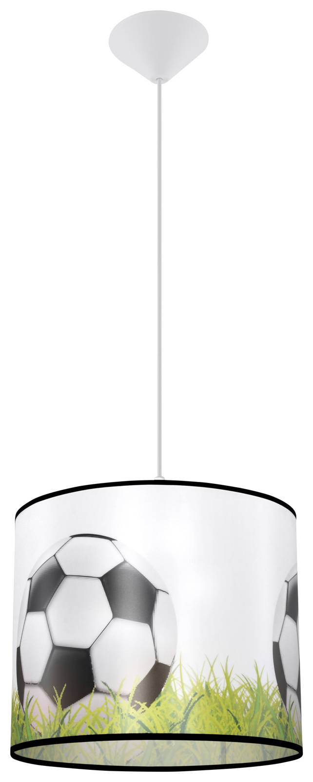 Sollux Lighting Piłka závesné svietidlo 1x15 W biela-čierna-zelená SL.1428