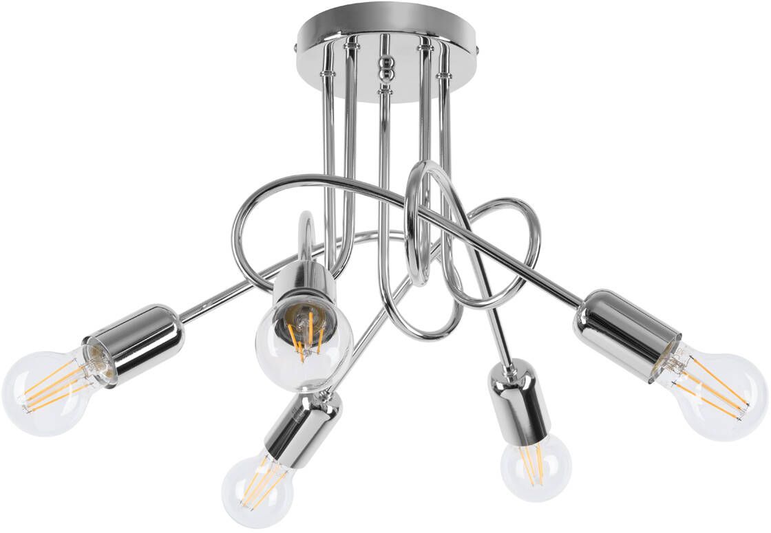 Sollux Lighting Supeł stropné svietidlo 5x15 W chrómová SL.1441