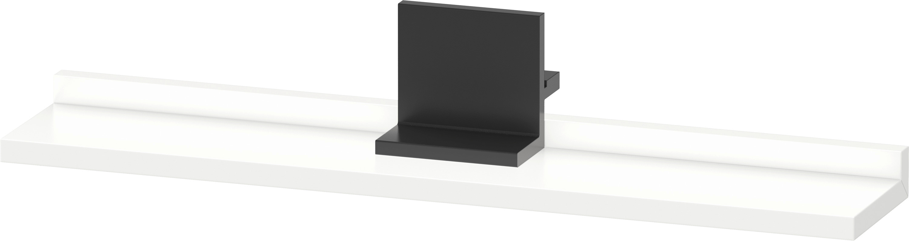 Duravit Sivida polica 60 cm biela-čierna SV74310BD180000