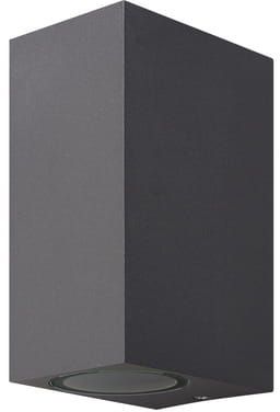 Mantra Kandanchu vonkajšie nástenné svietidlo 2x10 W sivá 6514