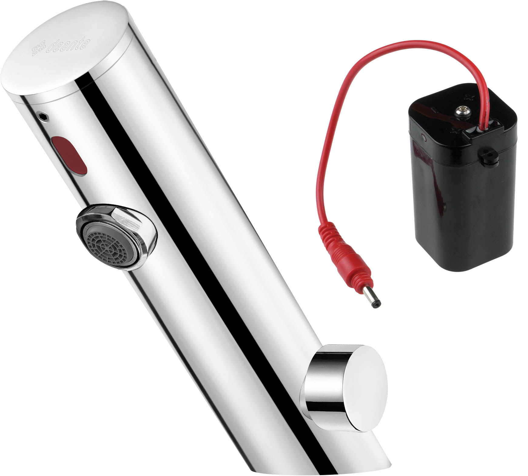 Deante Sense umývadlová batéria stojanková elektronická oceľová BQR_P29R