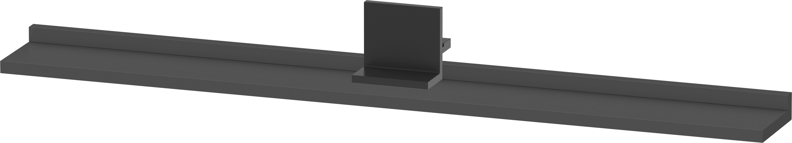 Duravit Sivida polica 100 cm čierna-grafitová SV74330BD490000