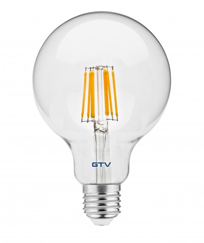 GTV led žiarovka 1x8 W 3000 K E27 LD-G95FLE8-30