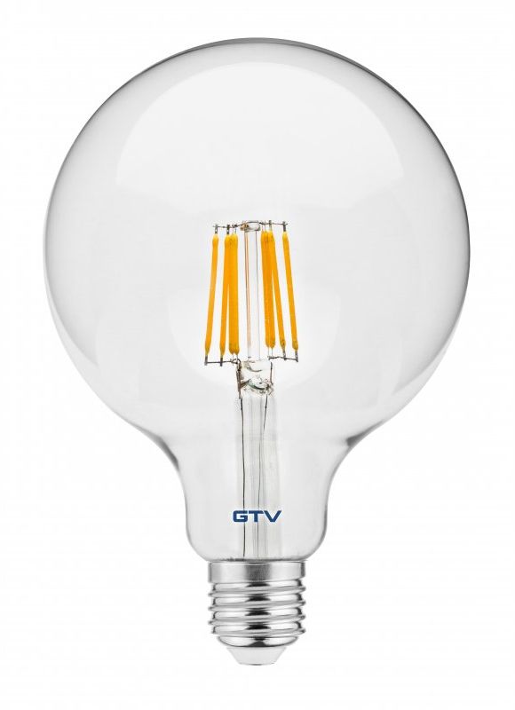 GTV led žiarovka 1x8 W 3000 K E27 LD-G125FLE8-30