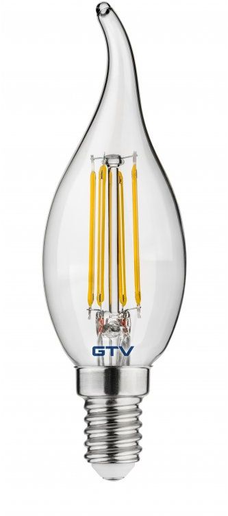 GTV led žiarovka 1x4 W 4000 K E14 LD-C35FLE4-40L
