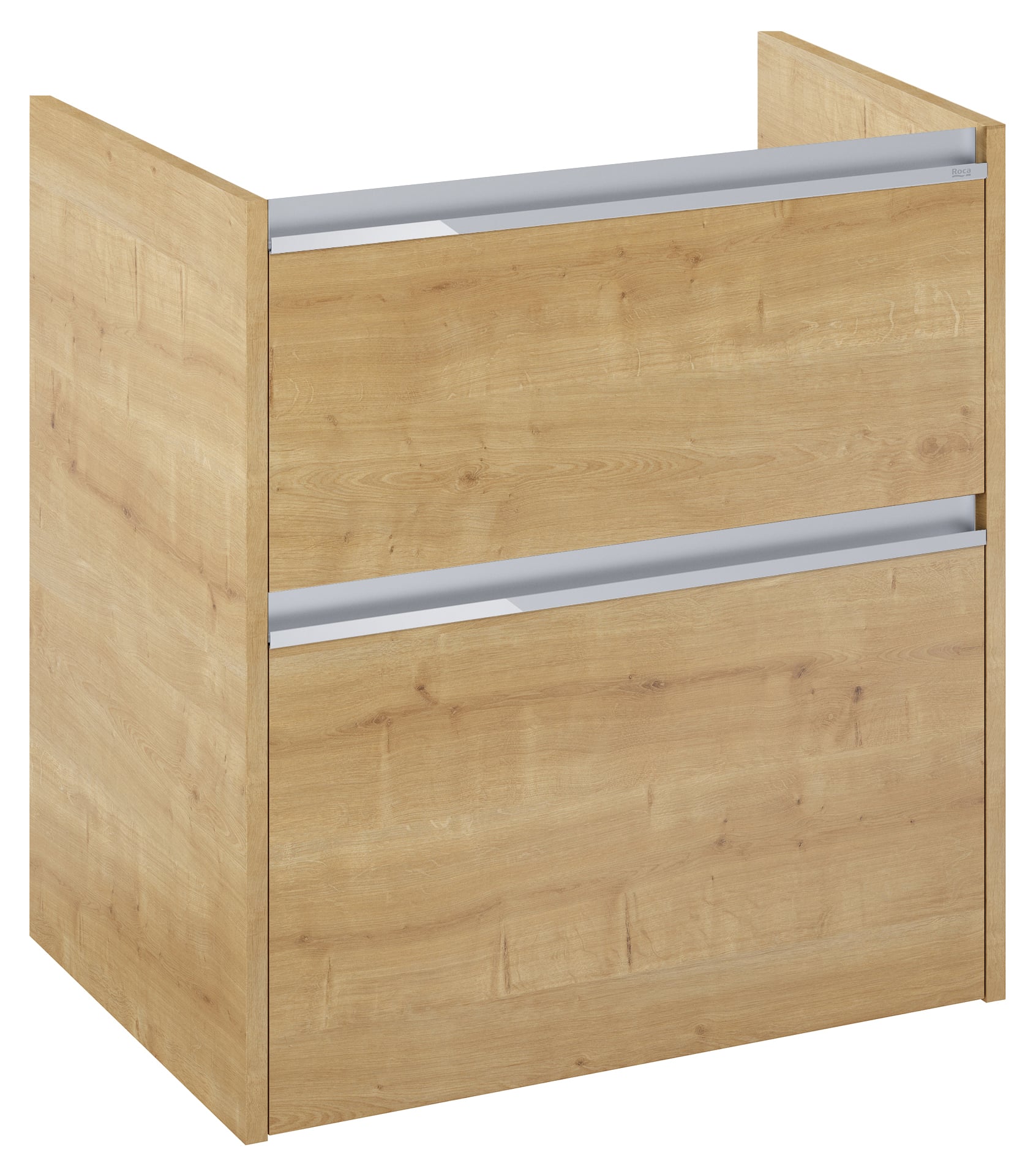 Roca Gap Pro skrinka 68.5x46x66.3 cm závesná kúpeľňová skrinka pod umývadlo dub A857897464