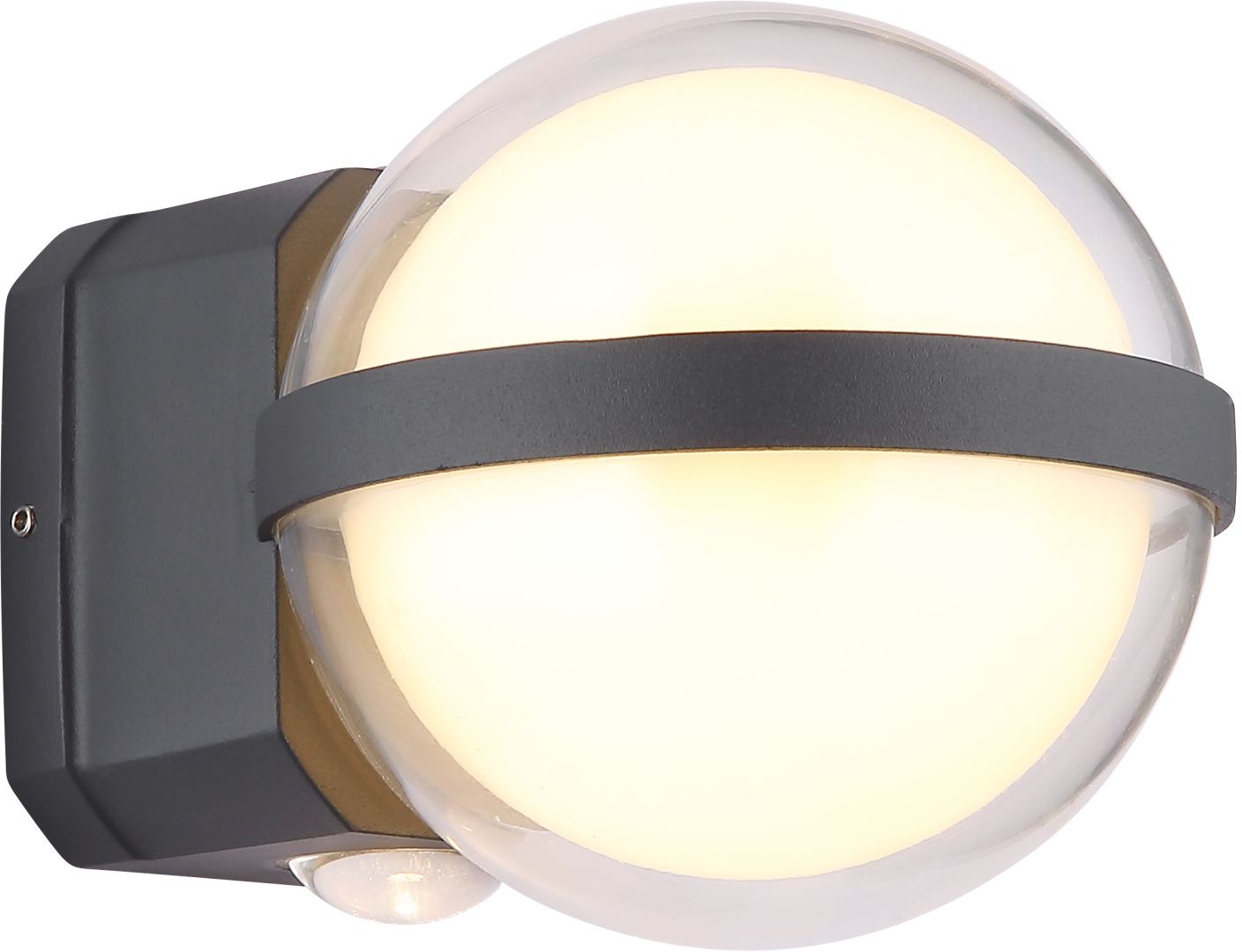 Globo Lighting Illi vonkajšie nástenné svietidlo 1x12 W biela-antracitová 34157