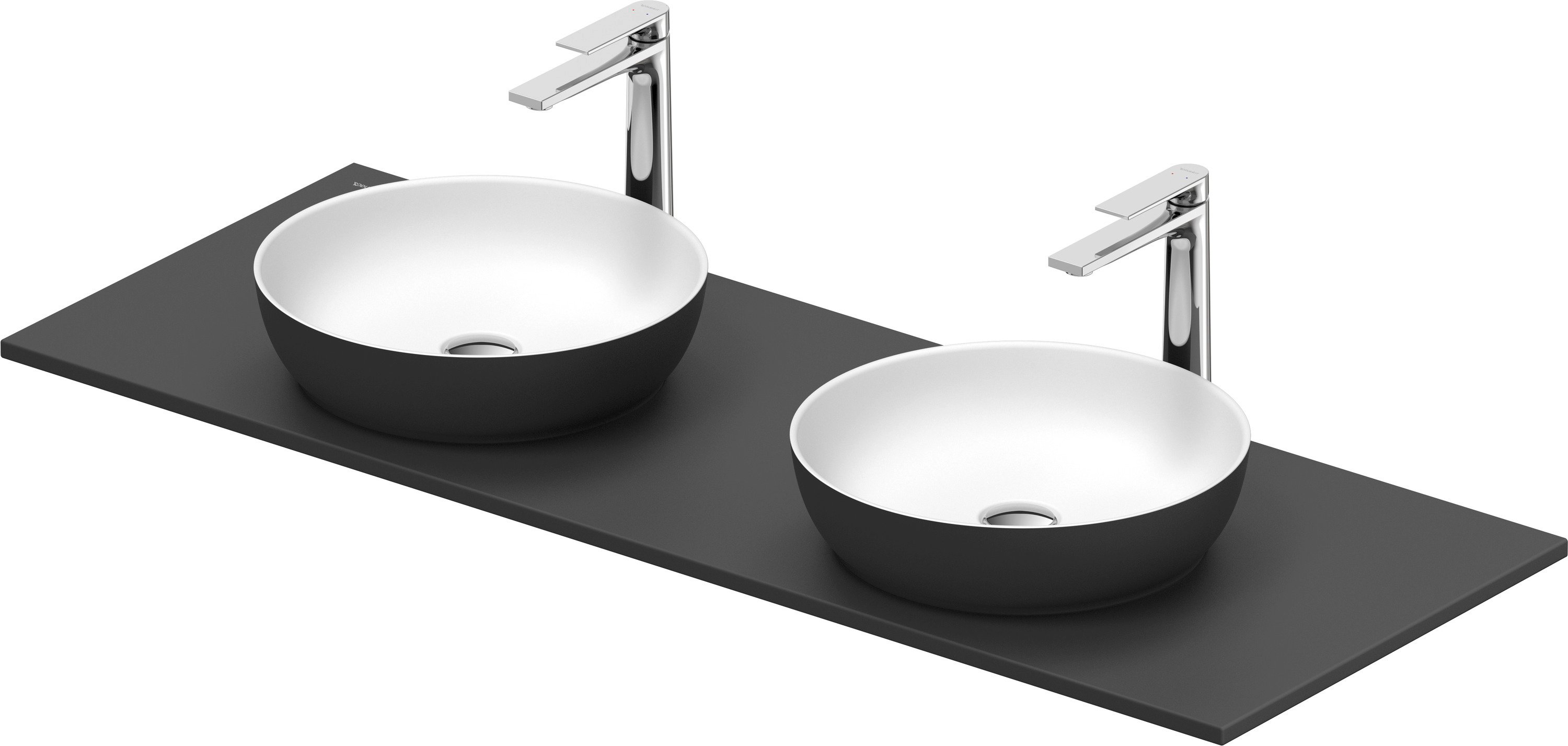 Duravit Sivida umývadlo s konzolou 135 cm sivá 268016FI00