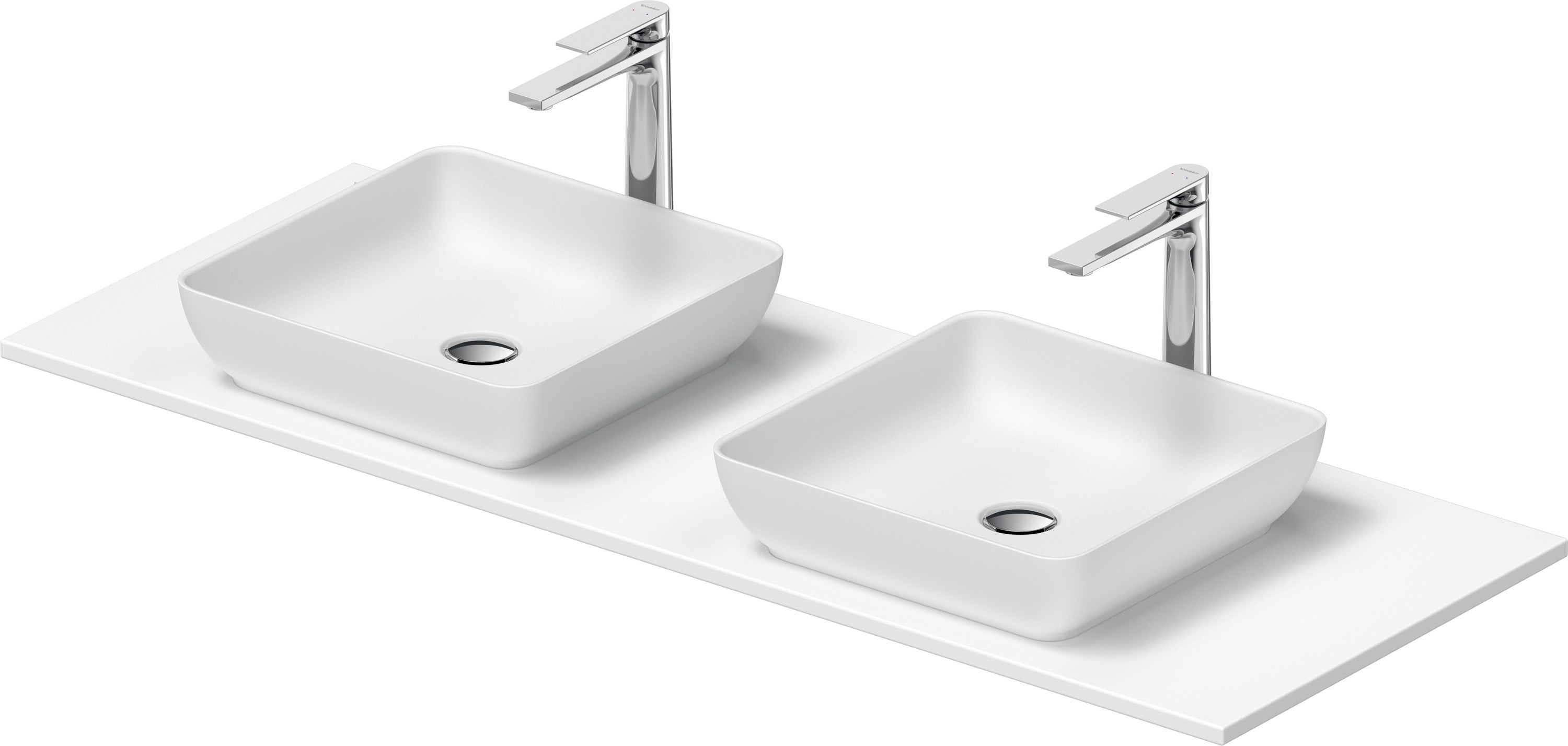 Duravit Sivida umývadlo s konzolou 135 cm biela 2680213200