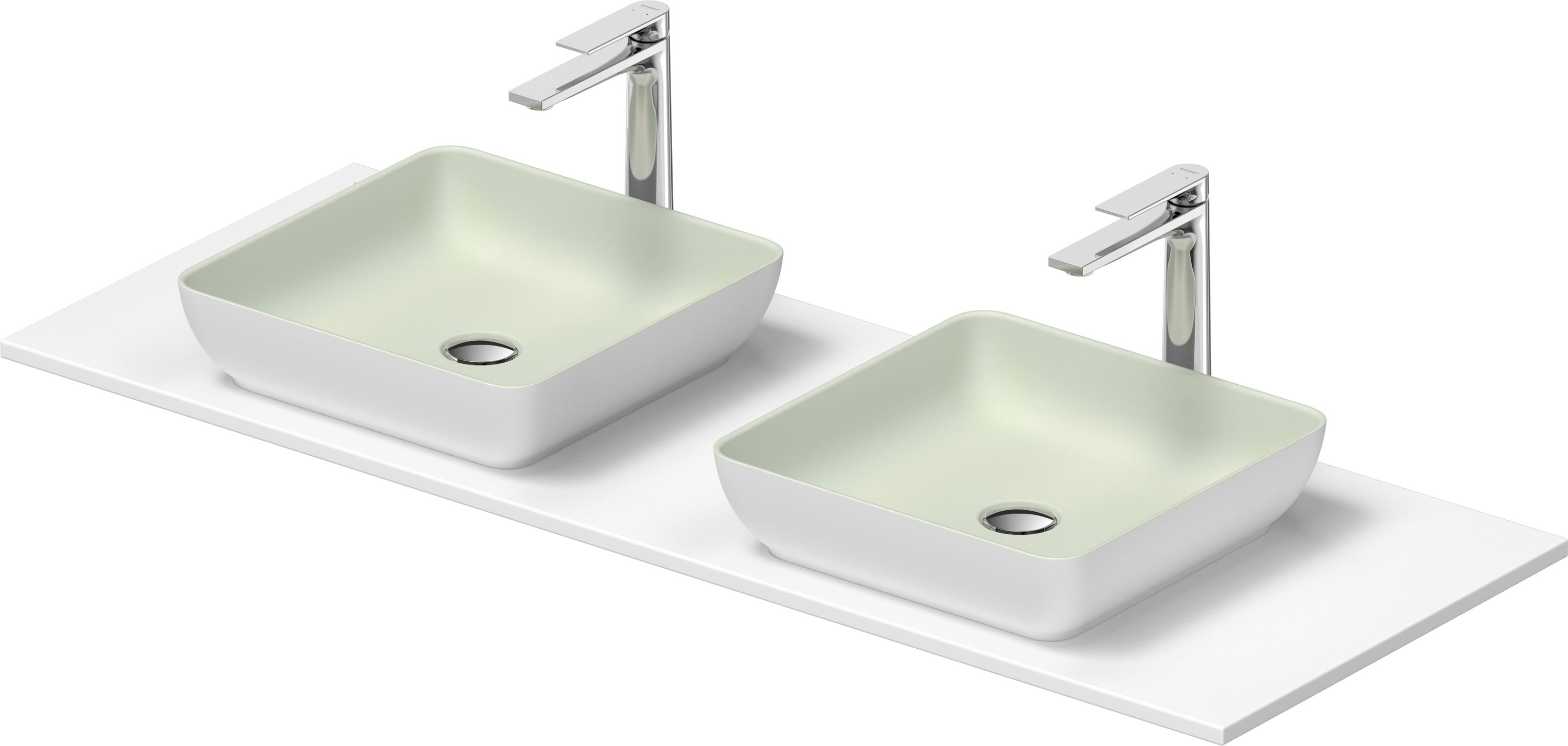Duravit Sivida umývadlo s konzolou 135 cm biela 268021FG00