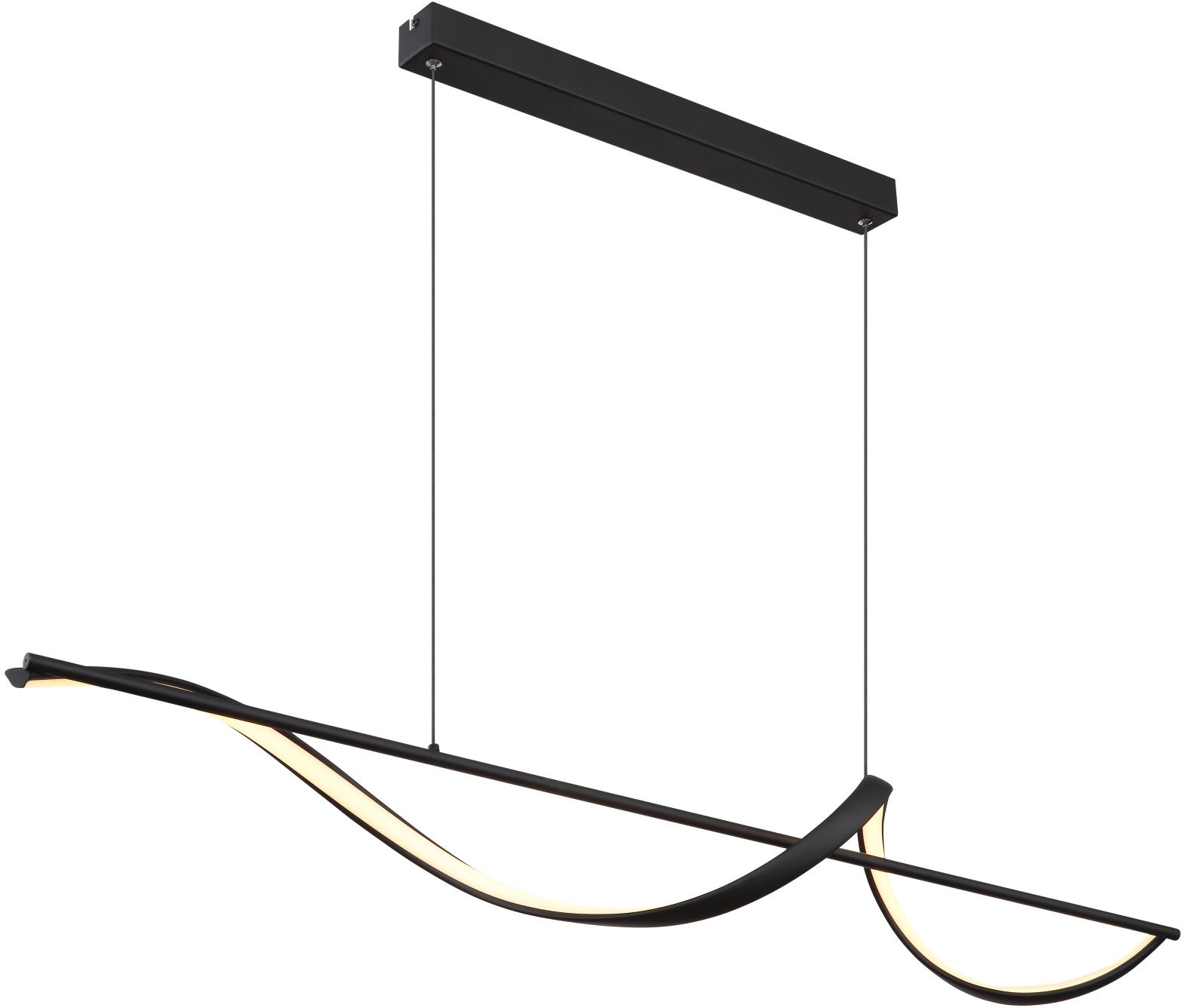Globo Lighting Violino závesné svietidlo 1x24 W čierna 67207-24