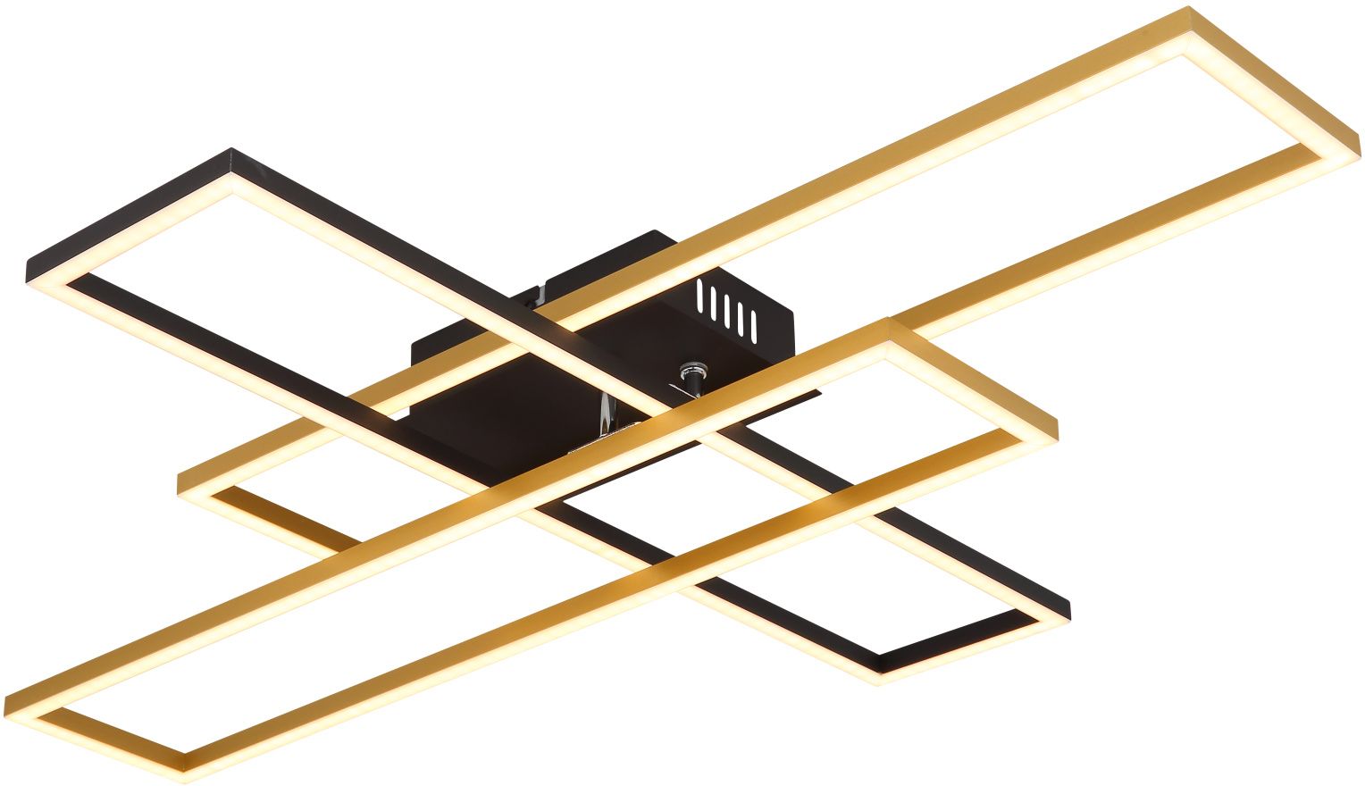 Globo Lighting Dakari stropné svietidlo 1x40 W čierna-zlatá 67208-40G