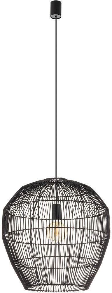 Nowodvorski Lighting Haiti závesné svietidlo 1x25 W čierna 11167