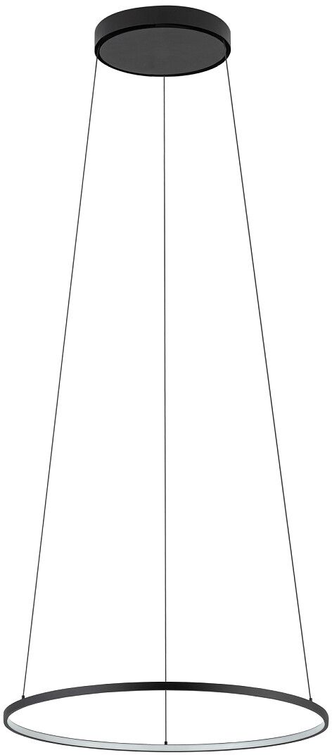 Nowodvorski Lighting Circolo závesné svietidlo 1x18 W čierna 10863