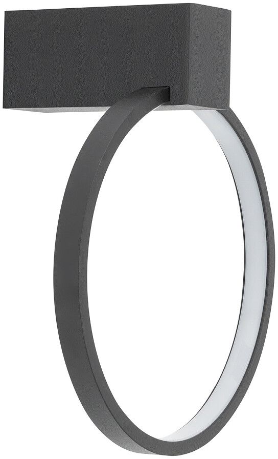 Nowodvorski Lighting Circolo nástenná lampa 1x9 W čierna 10858