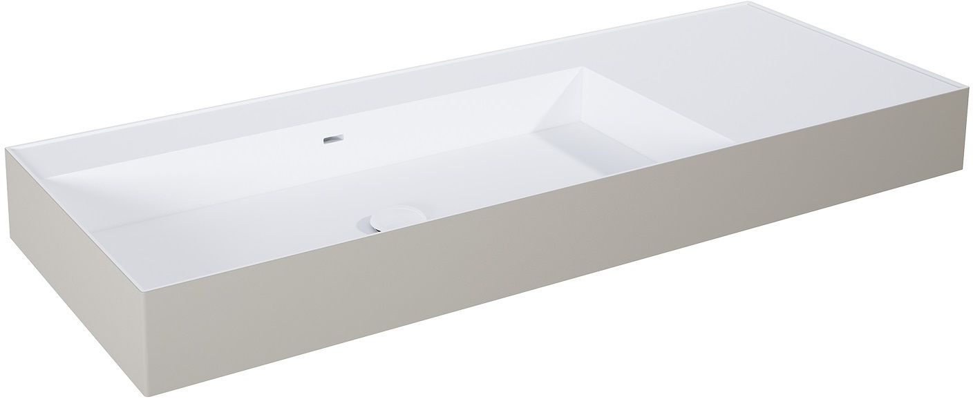 Elita Level umývadlo 120.5x45.5 cm obdĺžnik biela RE041461236190