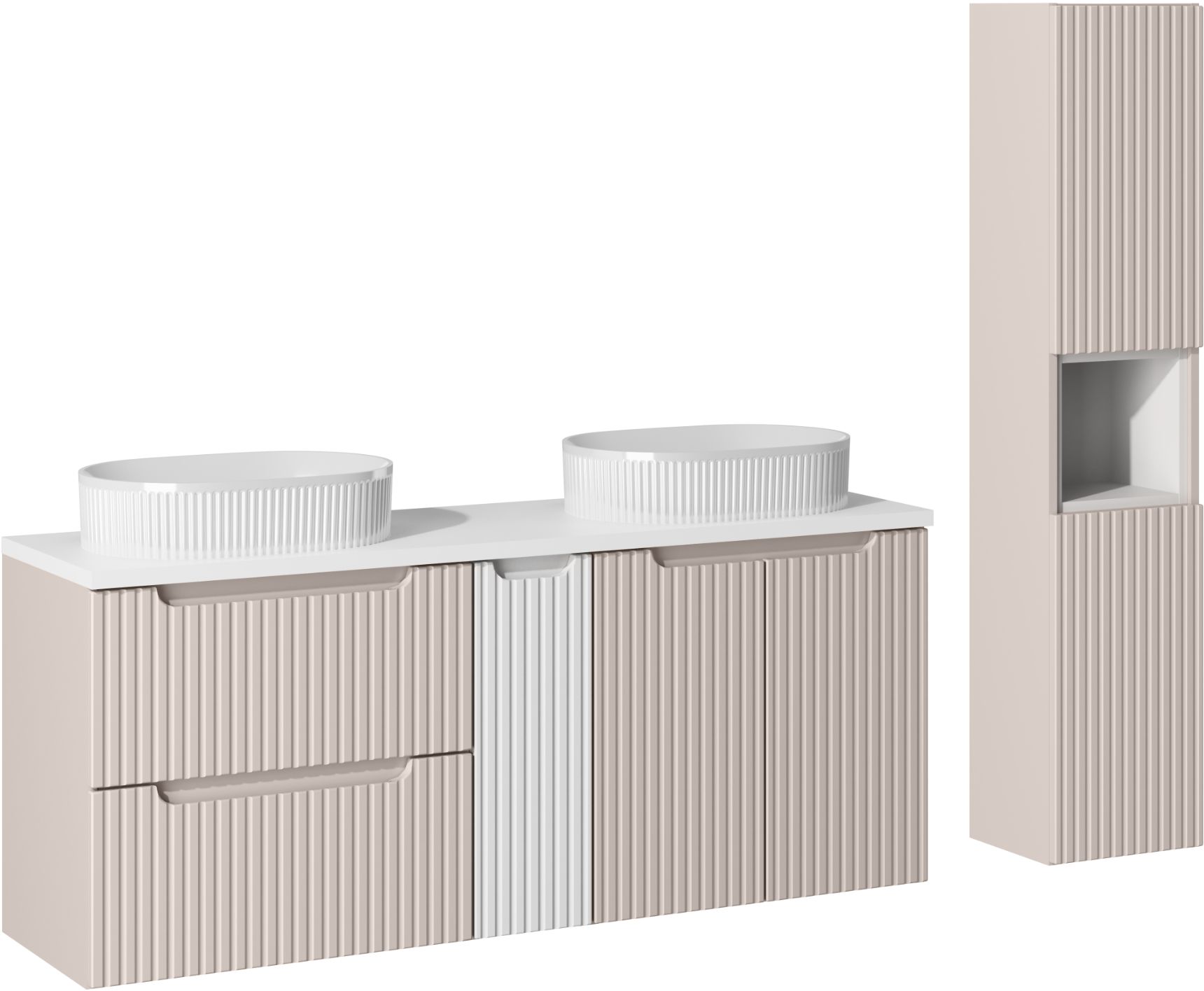 Súprava skrinka Comad Nova Cashmere NOVA CASHMERE 82-60-2S, skrinka Comad Nova Cashmere NOVA CASHMERE 80-03-2D, NOVA CASHMERE 82-60-2D, NOVA WHITE 89-140, BEYOND 5 WHITE ( E-6564 ), NOVA WHITE 81-20-1D, NOVA WHITE 83-27-Q