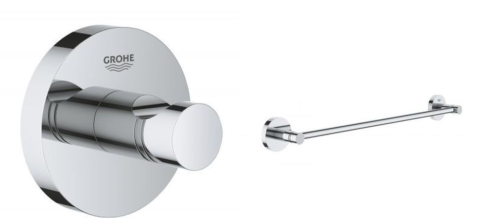 Súprava vešiak na uterák Grohe Essentials 40688001, vešiak na uterák Grohe Essentials 40364001
