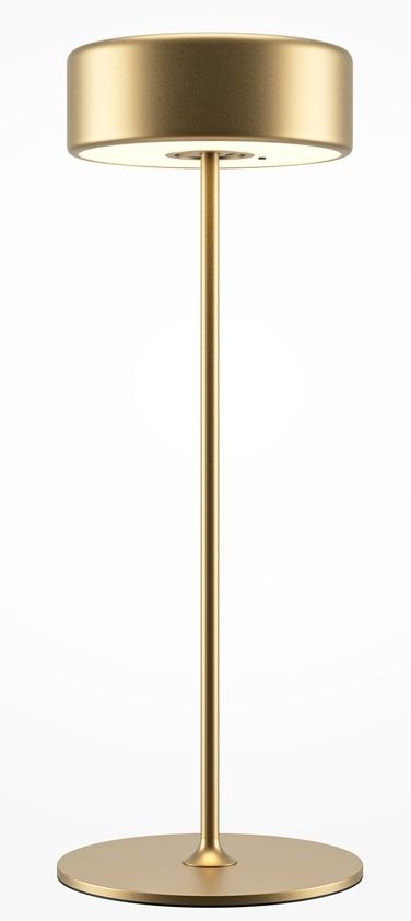 Maytoni Al Collaboration stolová lampa 1x3 W zlatá MOD229TL-L3G3K2