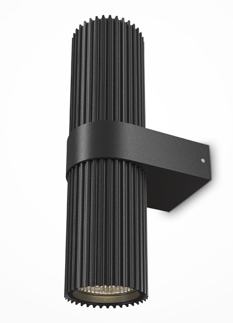 Maytoni Dynamics nástenná lampa 2x25 W čierna MOD326WL-02B