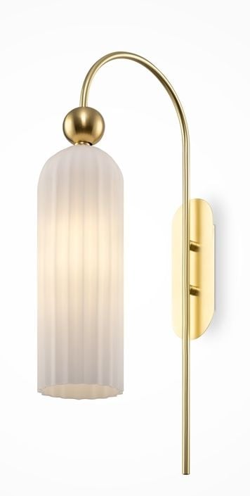 Maytoni Antic nástenná lampa 1x40 W biela-zlatá MOD302WL-01W