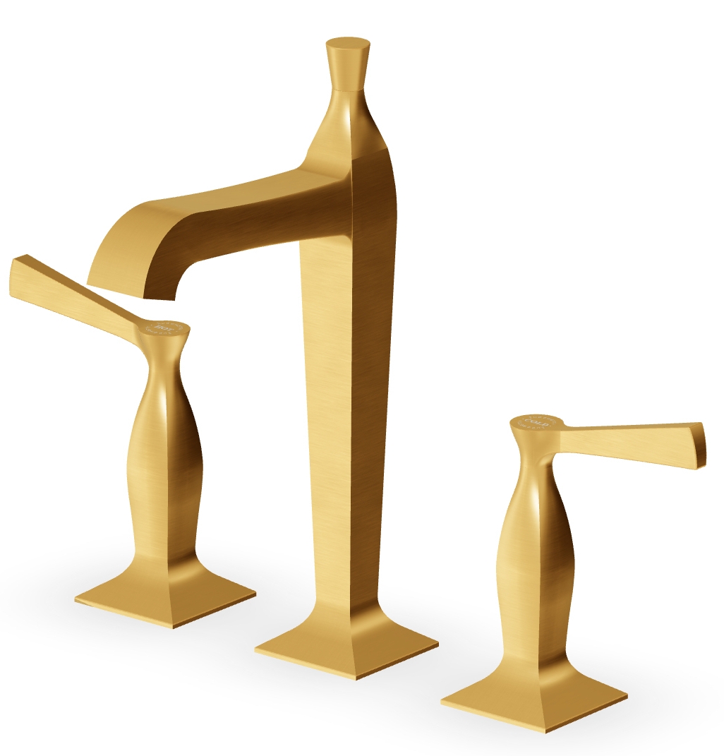 Zucchetti Bellagio umývadlová batéria stojanková zlatá ZB2426.C41