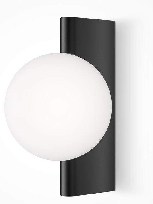 Maytoni Avant-garde nástenná lampa 1x25 W biela-čierna MOD324WL-01B