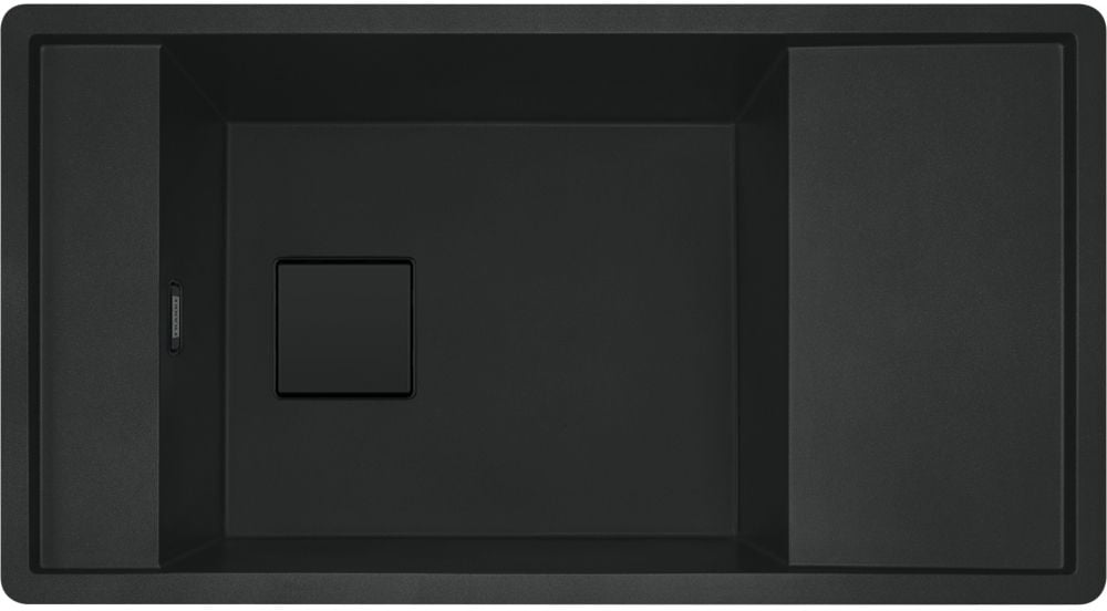 Franke Fresno granitový drez 87.7x49.5 cm čierna 114.0721.148