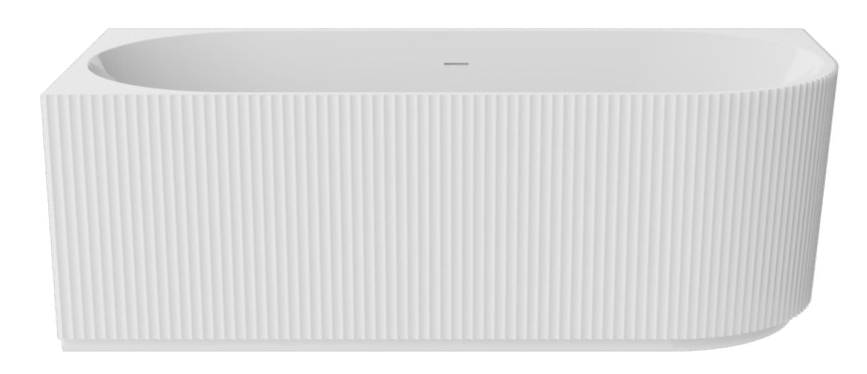 Besco Denaya nástenná vaňa 170x78 cm biela #WAS-170-DLW