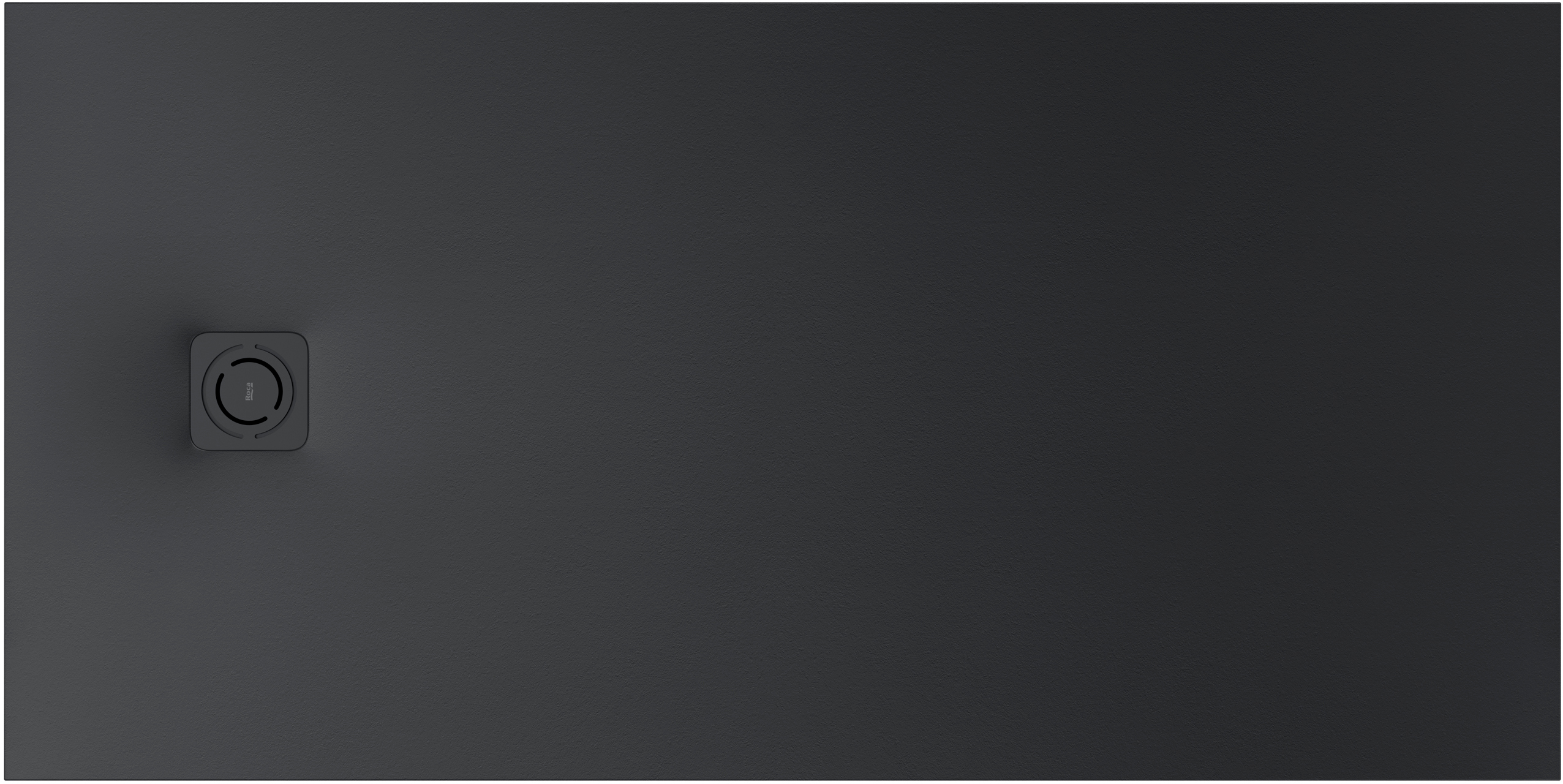 Roca Magma obdĺžniková sprchová vanička 150x90 cm čierna APE015DC38403400