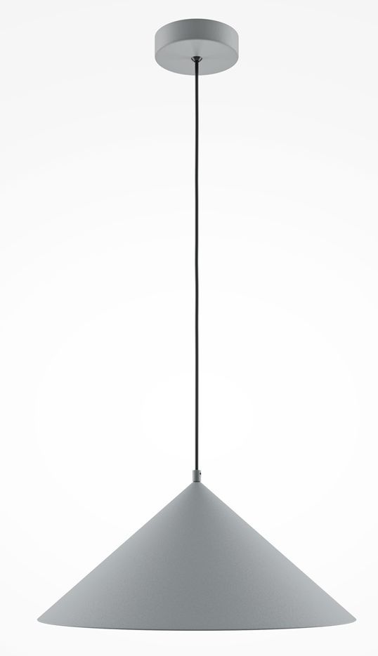 Maytoni Basic závesné svietidlo 1x40 W sivá/popolnato sivá MOD167PL-01GR