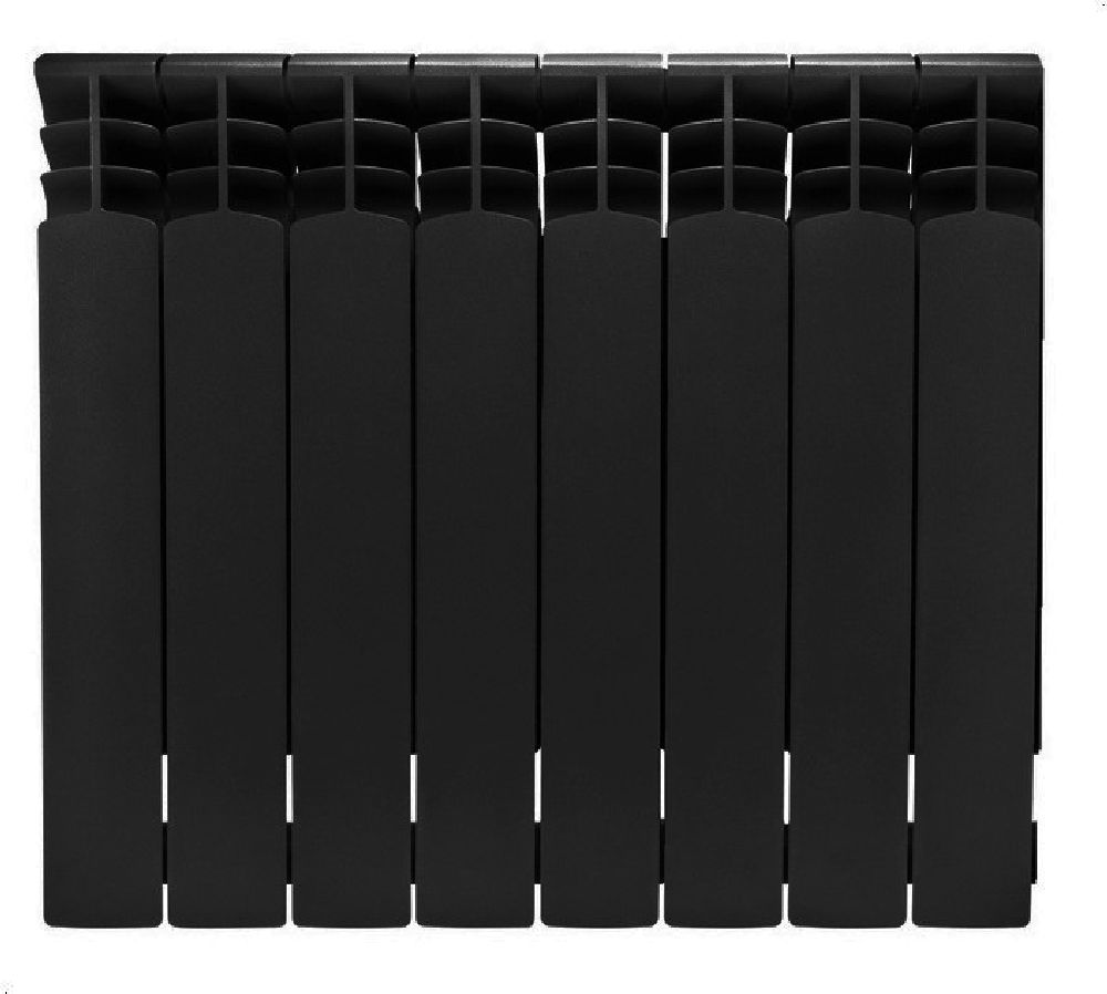 KFA Armatura G500F ohrievač do miestnosti 57.2x64.4 cm podłączenie bočné čierna 789-080-81