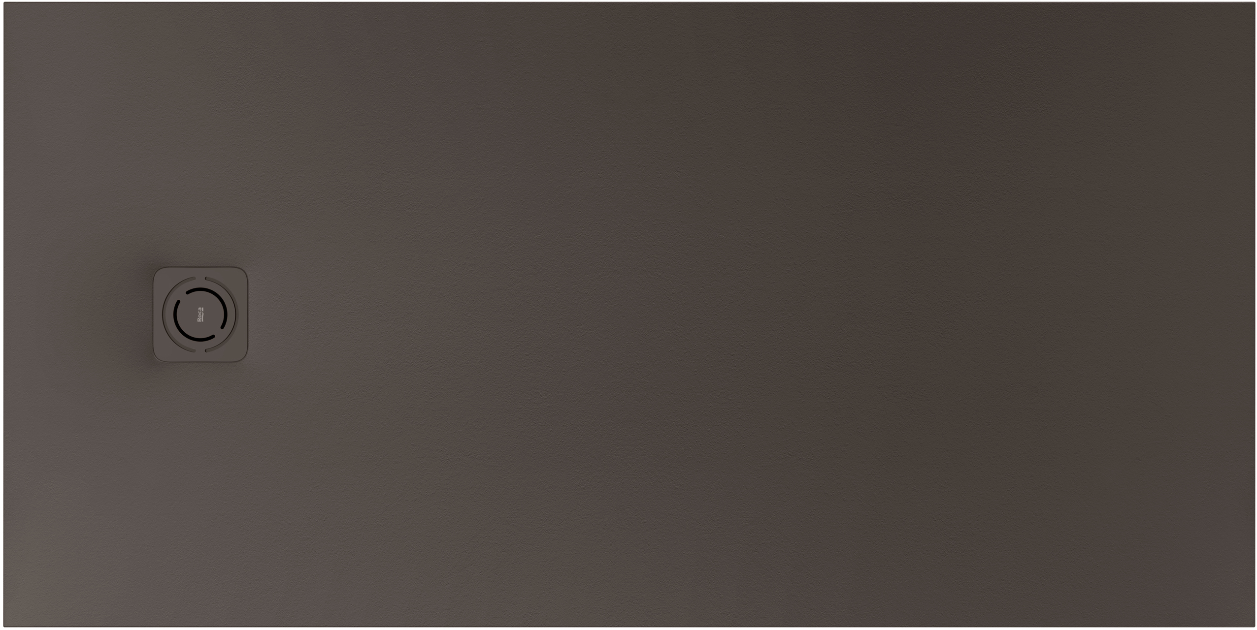 Roca Magma obdĺžniková sprchová vanička 100x90 cm kávová APE013E838403660